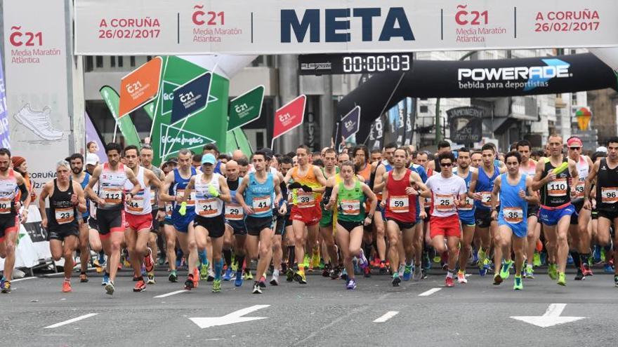 Estos serán los cortes de tráfico por el Maratón de A Coruña del domingo