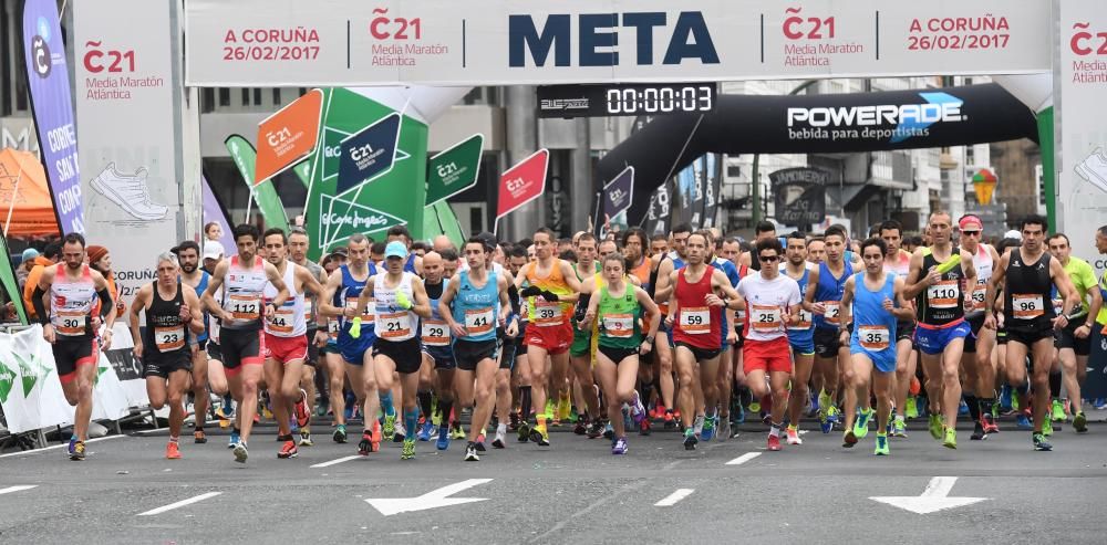 Media Maratón Atlántica de A Coruña