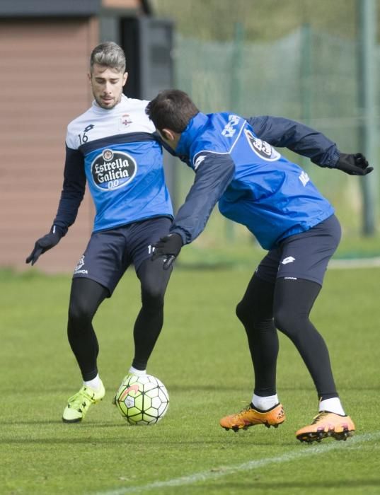 El Dépor prepara el partido del domingo contra el Granada