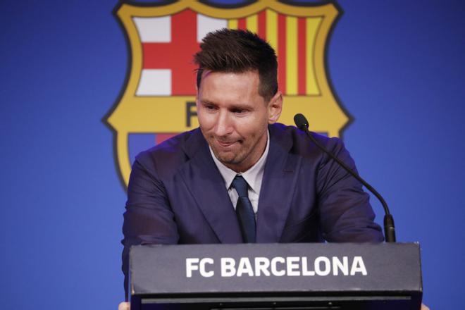 Lionel Messi se despide del Fútbol Club Barcelona
