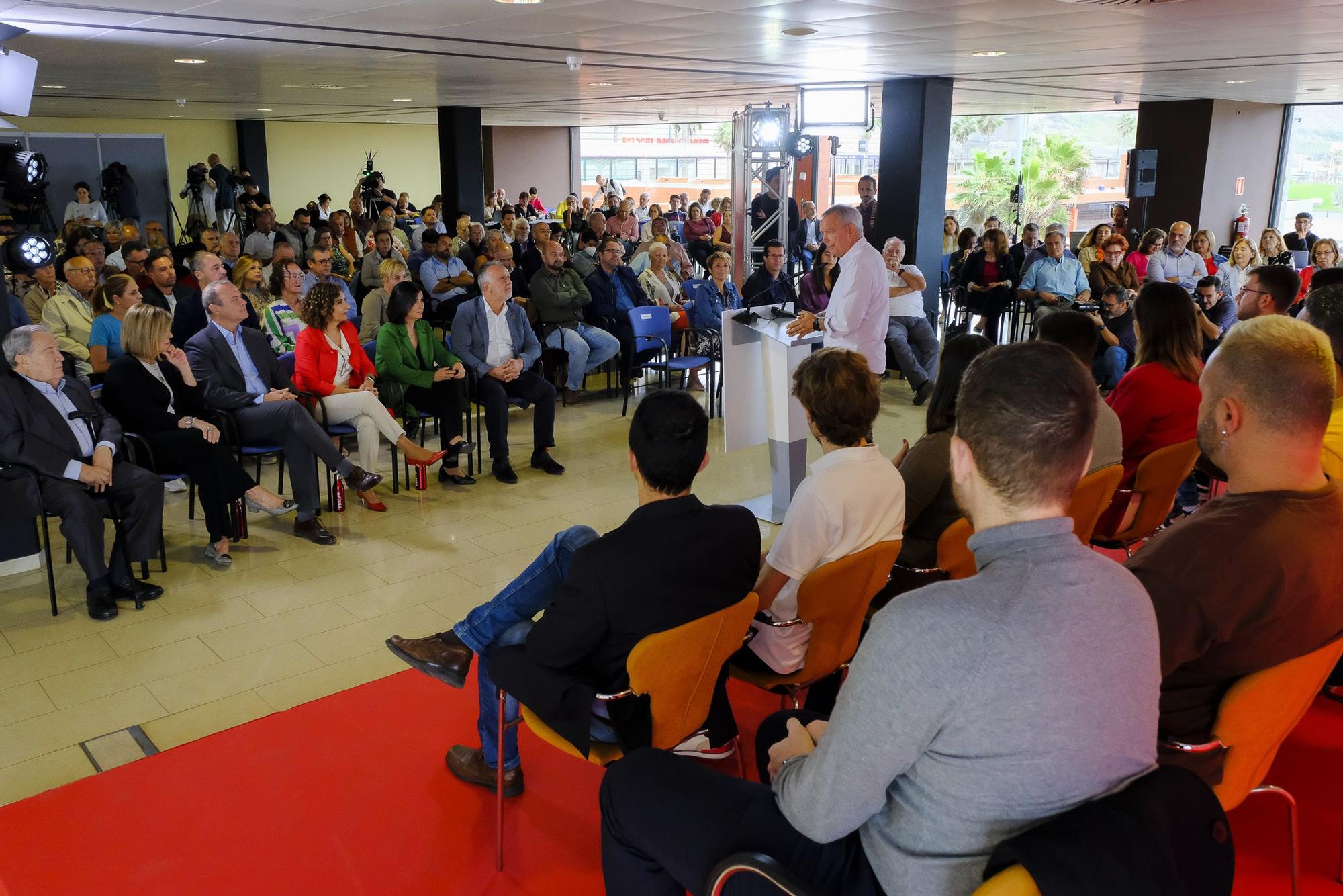 Carolina Darias presenta su candidatura a la alcaldía de la capital grancanaria