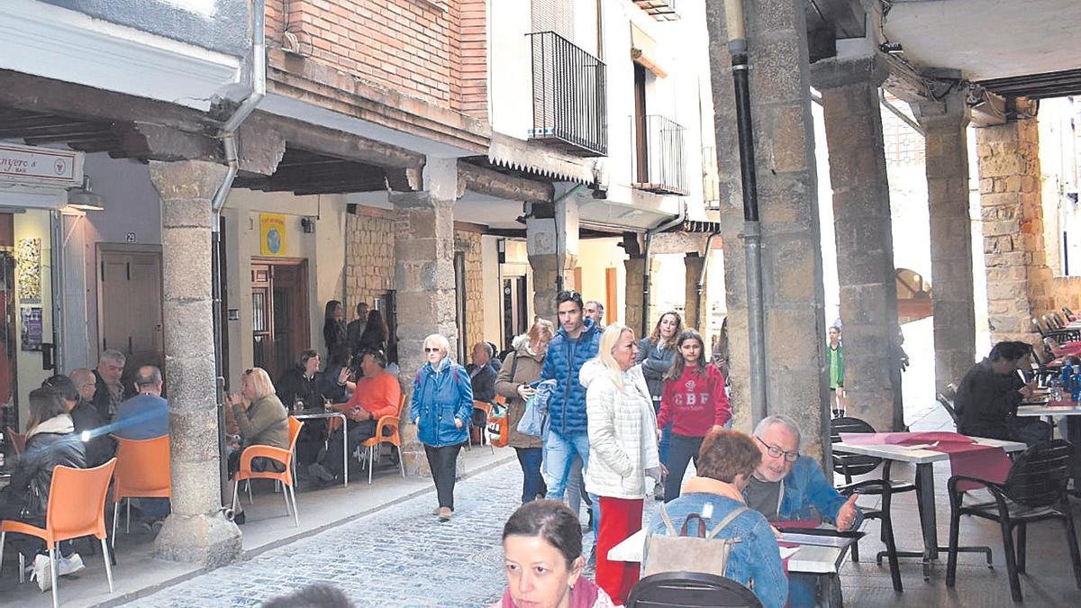 Destinos de interior, como Morella, han sido de los más beneficiados por la iniciativa del Bono Viaje de la Generalitat.