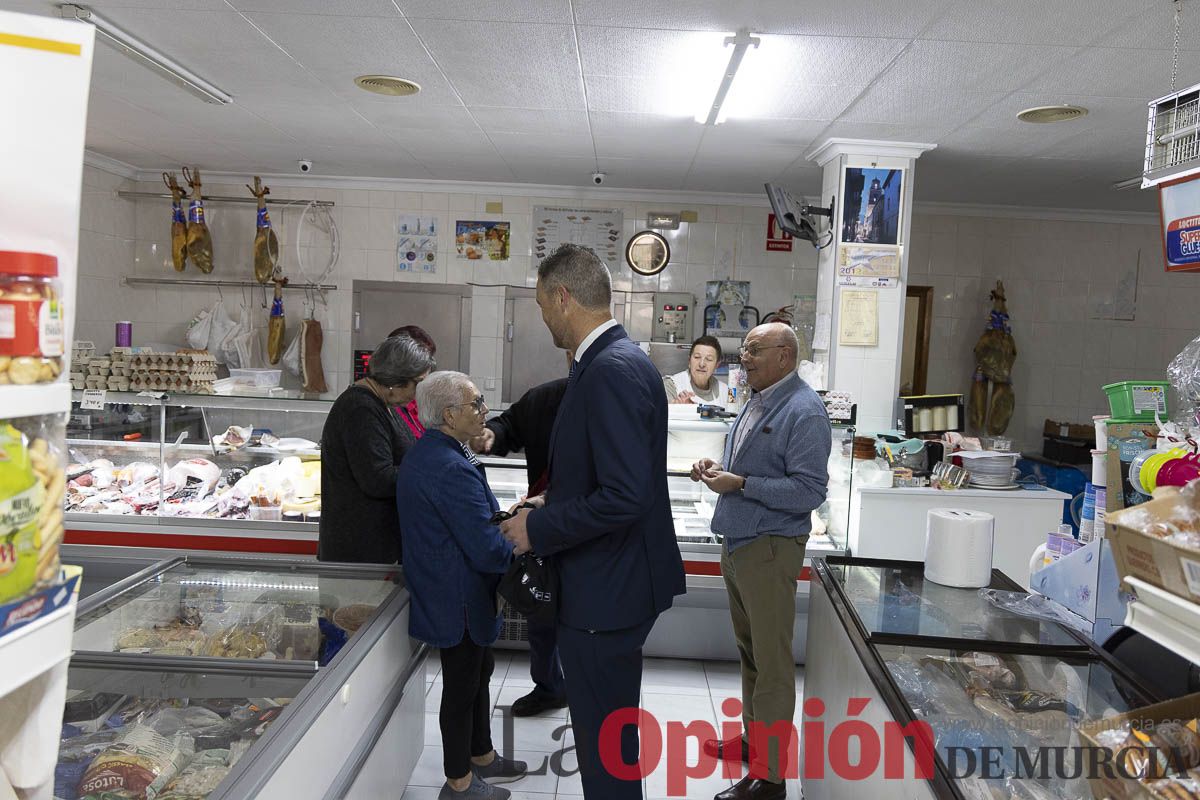 Corporación, Cofradía y Bandos realizan la 'Pedimenta' en Caravaca
