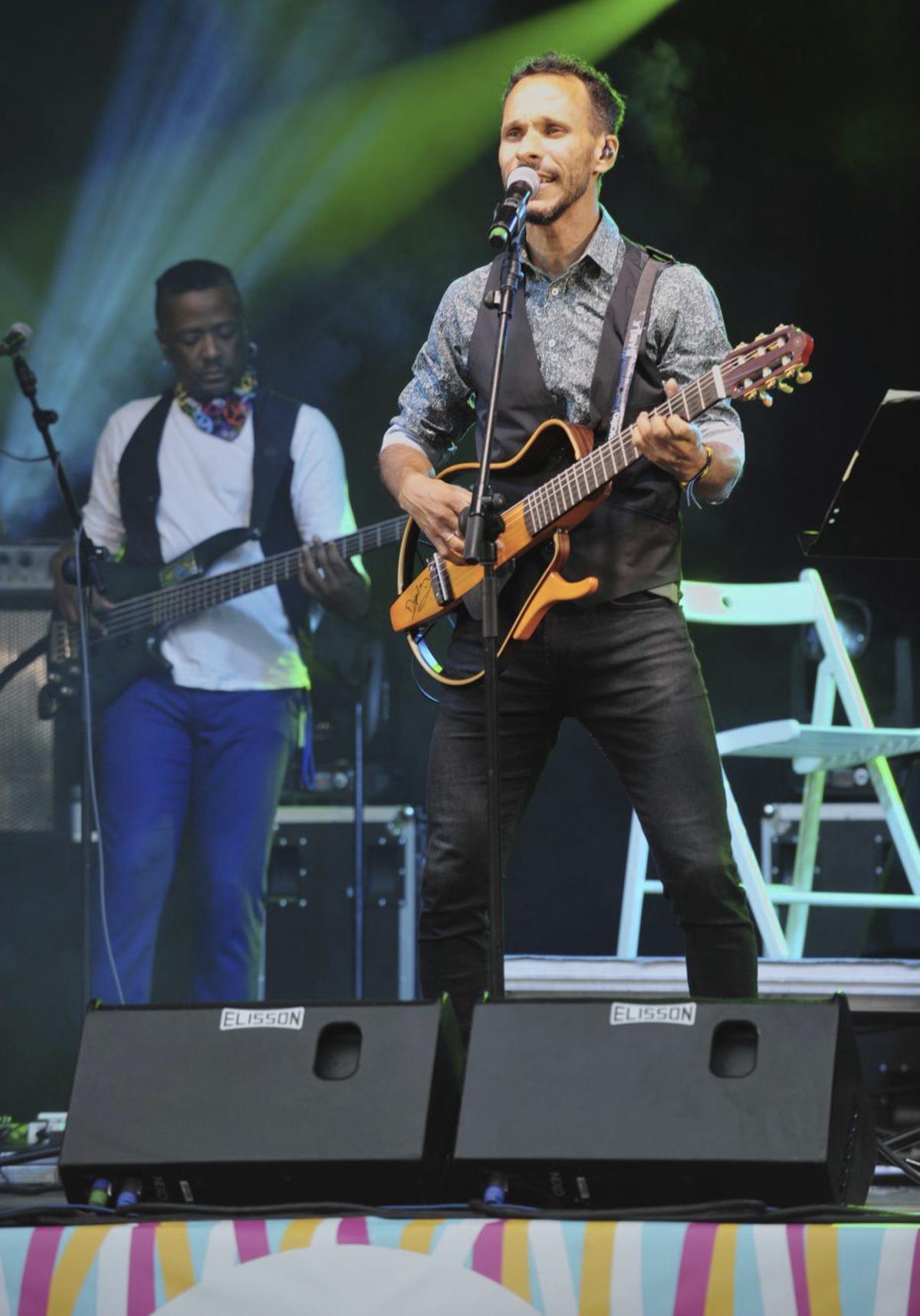 Gustavo Almeida, en las fiestas de La Peregrina en 2021.