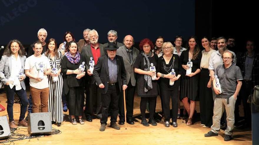 Premiados na III Gala do Libro en Galego.