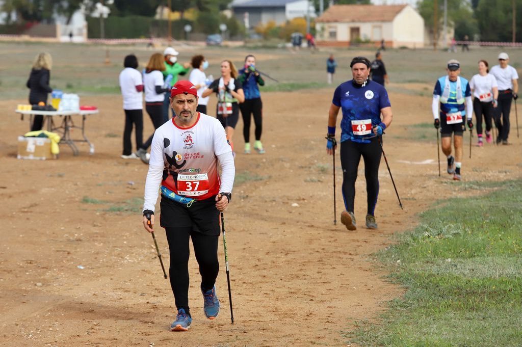 Campeonato regional de marcha nórdica en Las Torres de Cotillas