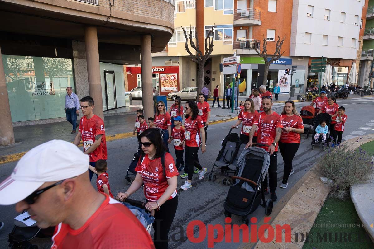 Marcha de la ONG Delwende en Caravaca