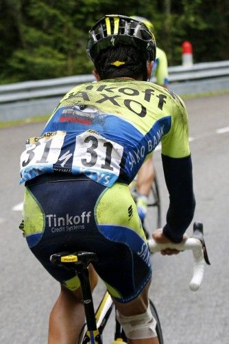 Contador abandona el Tour tras sufrir una caida