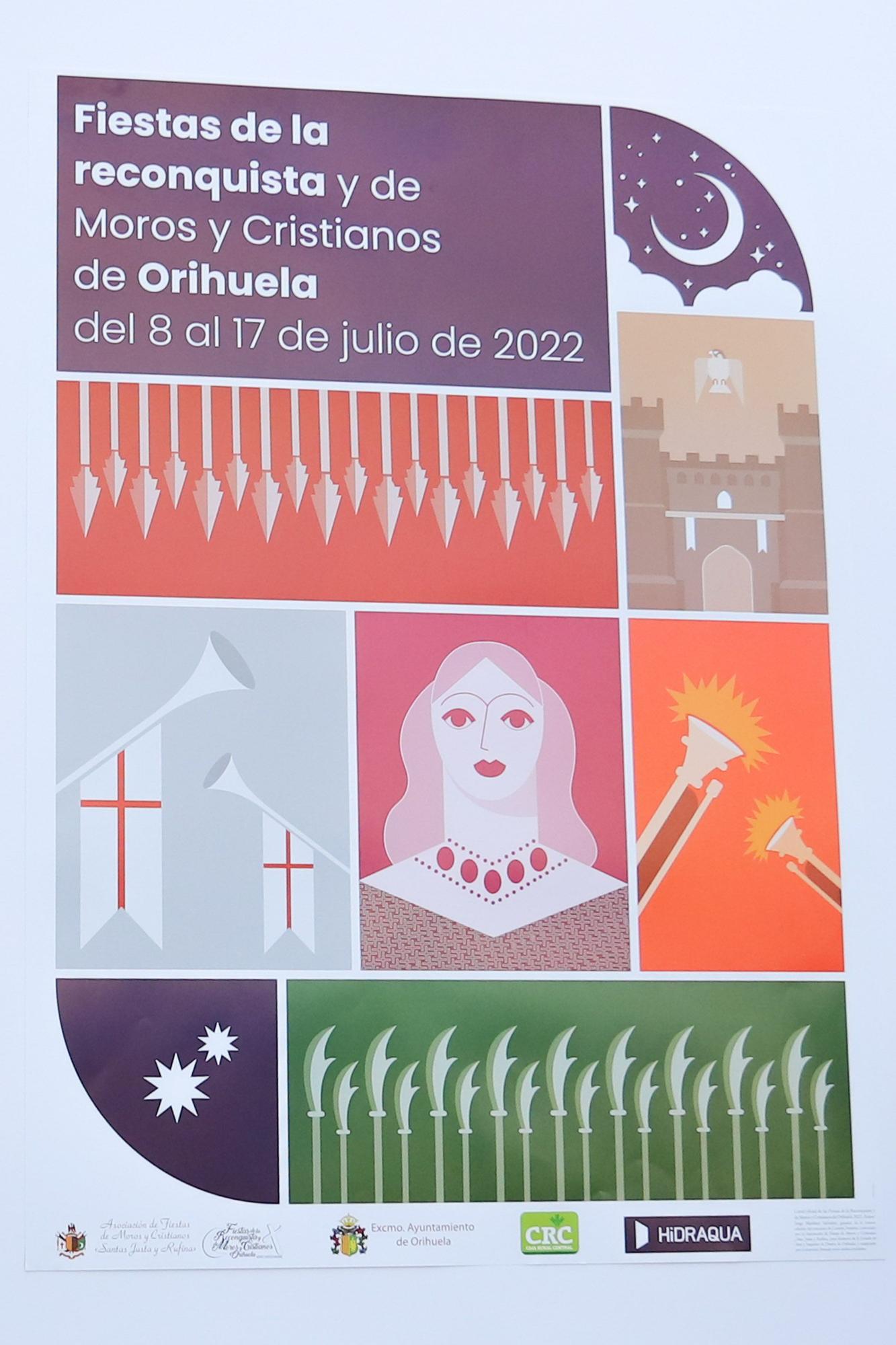 Presentación Cartel Moros y Cristianos 2022 Orihuela