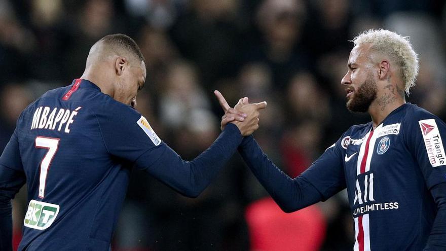 Mbappé i Neymar hauran d&#039;esperar per veure si es ratifica el títol de lliga per al PSG