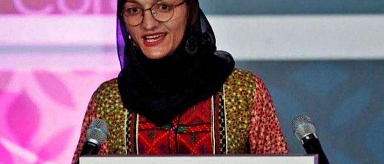 Zafira Ghafari es una activista de los derechos de la mujer.  | L-EMV