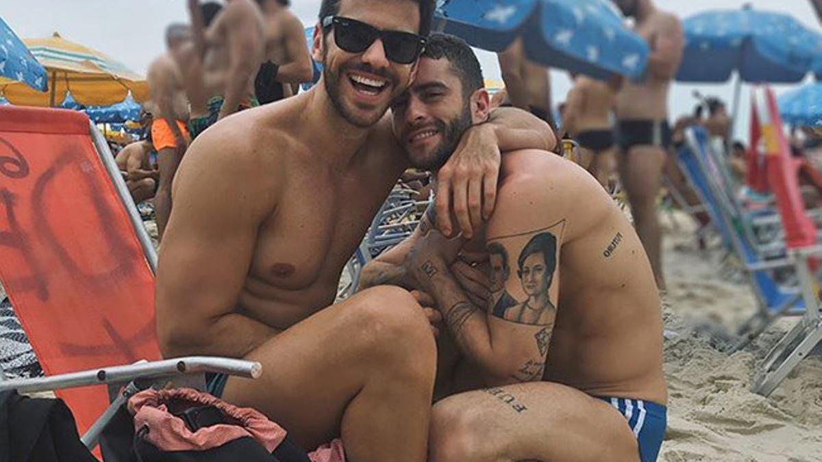 Pelayo Diaz y Andy McDougall de vacaciones en Brasil