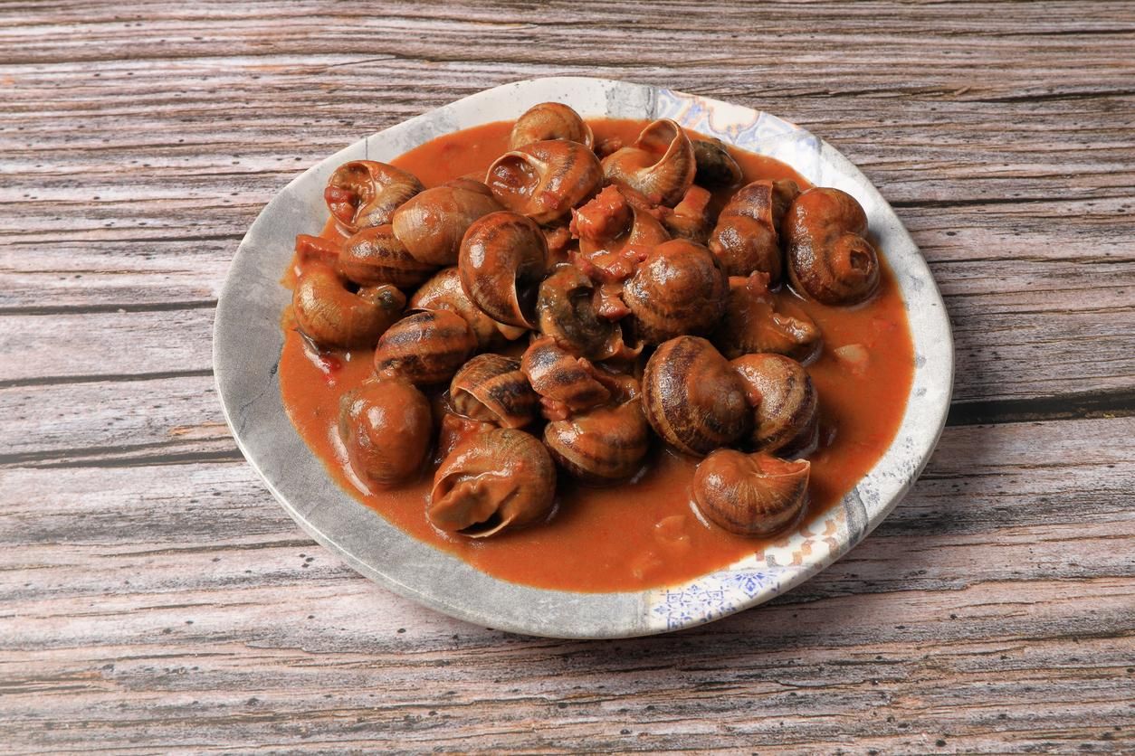 Ración de caracoles.