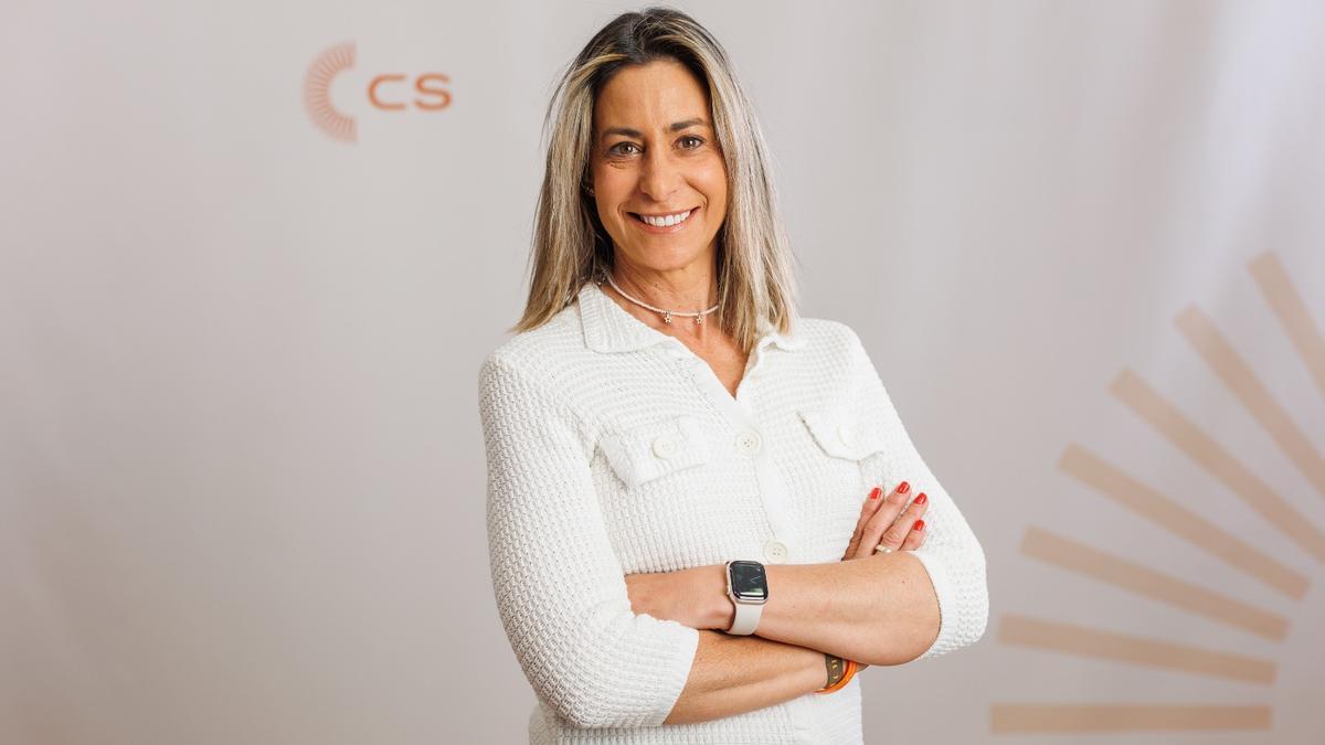 La candidata de Cs a la Alcaldía de Badajoz, Angela Roncero.