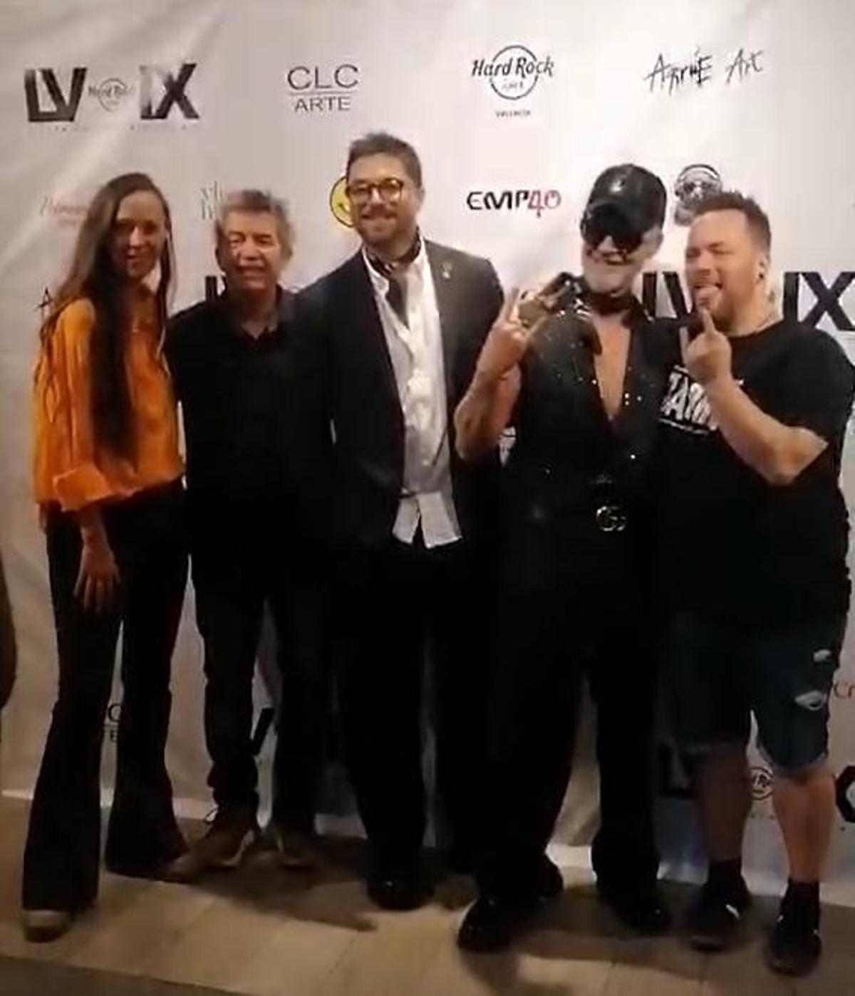 Carla Alabau, Alfredo Piedrafita, Vittorio Dugarte, Jesús Arrúe e Iker Piedrafita