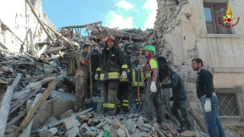 Terremoto en el centro de Italia