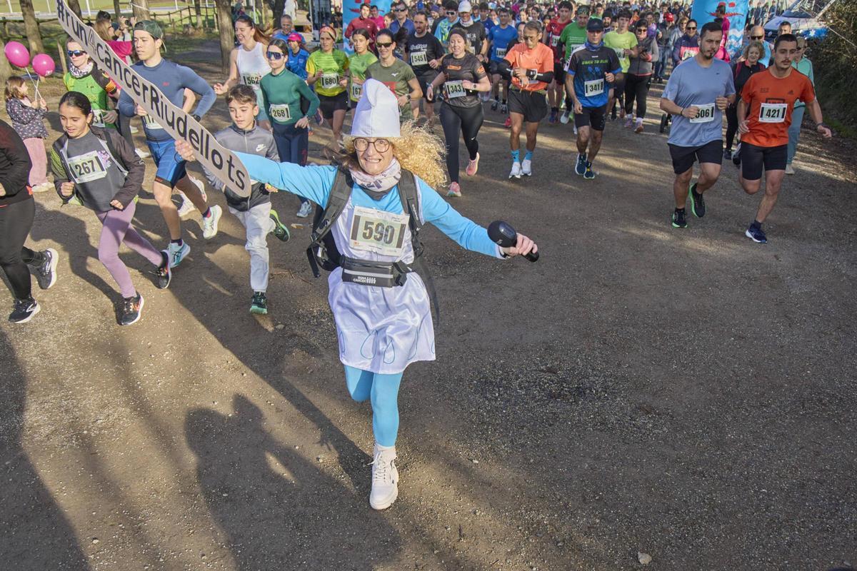 Imatges de la Run4Cancer a Riudellots de la Selva