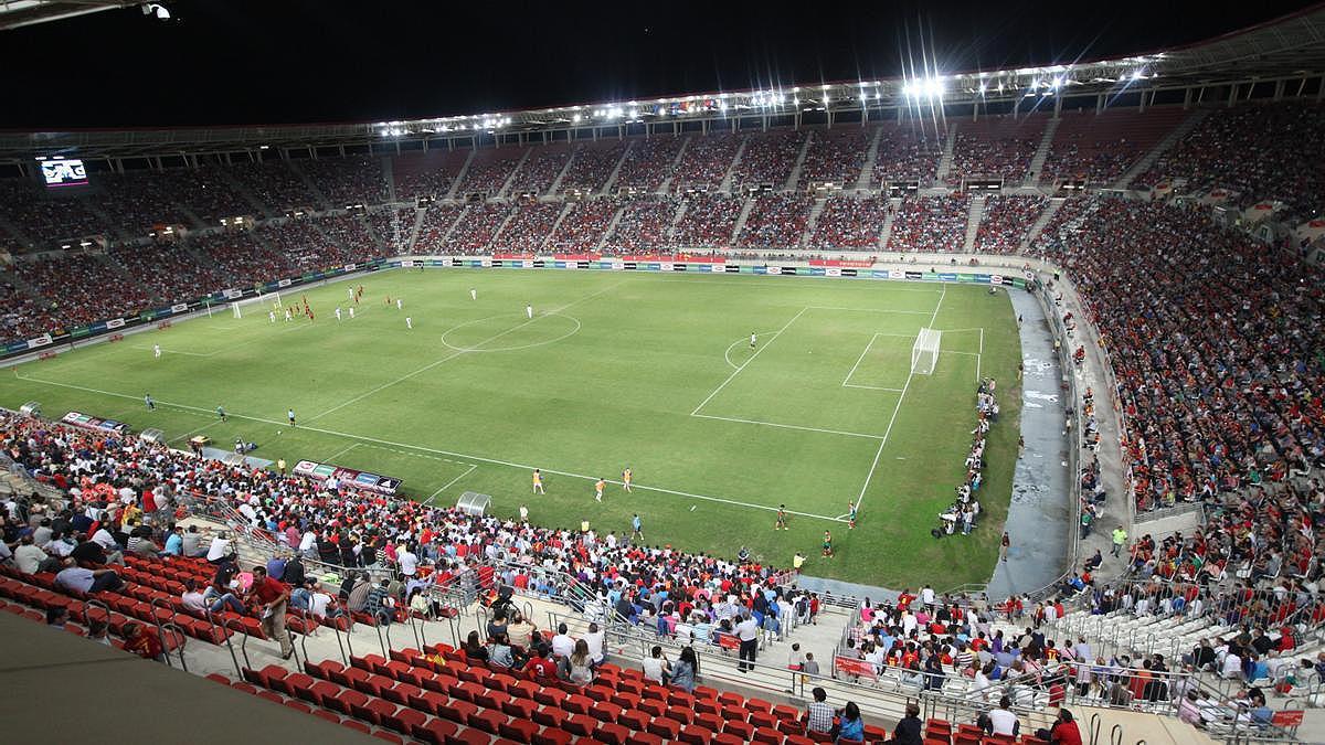 Foto de archivo del estadio Nueva Condomina.
