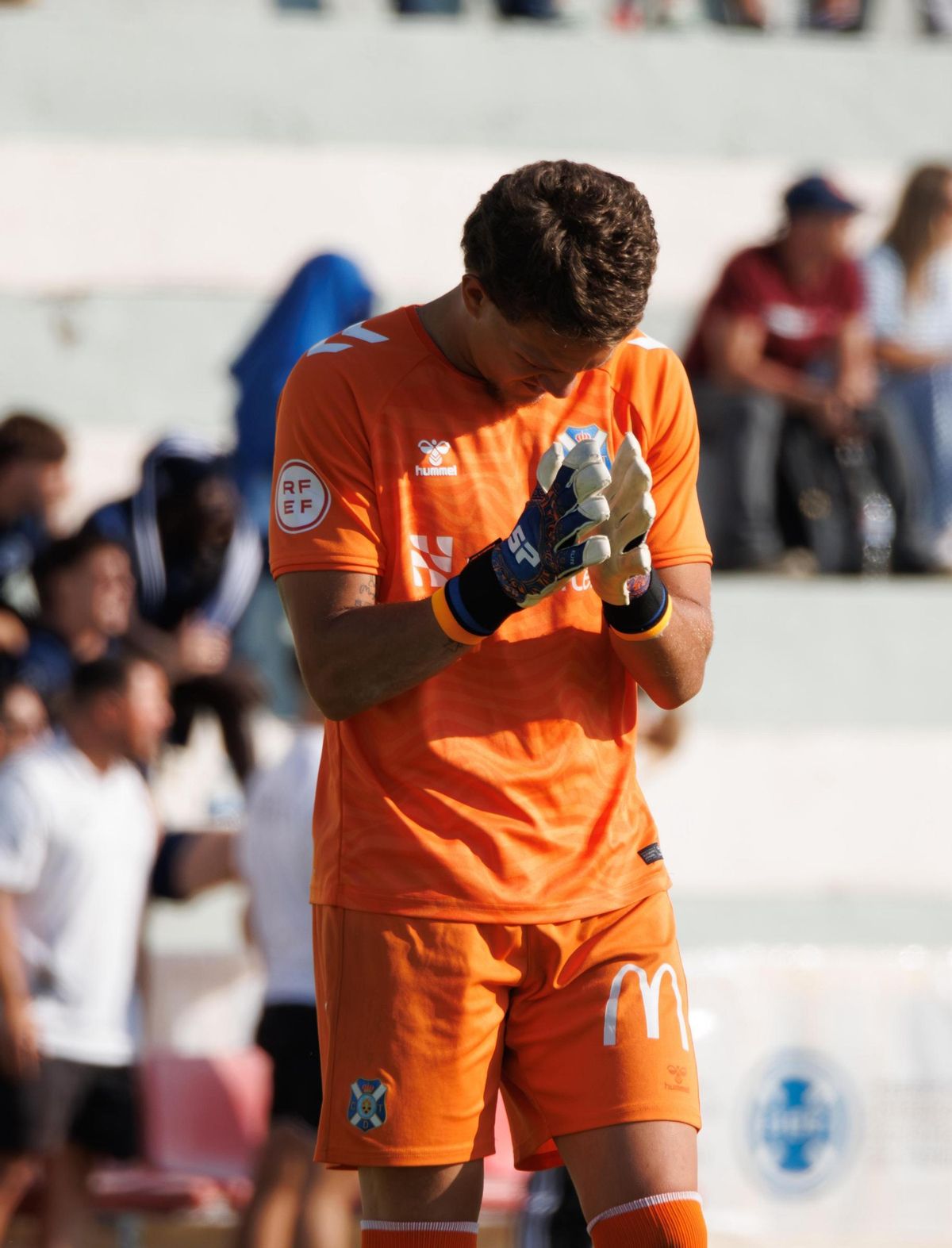 De Vuyst, durante la final de la Copa Heliodoro.