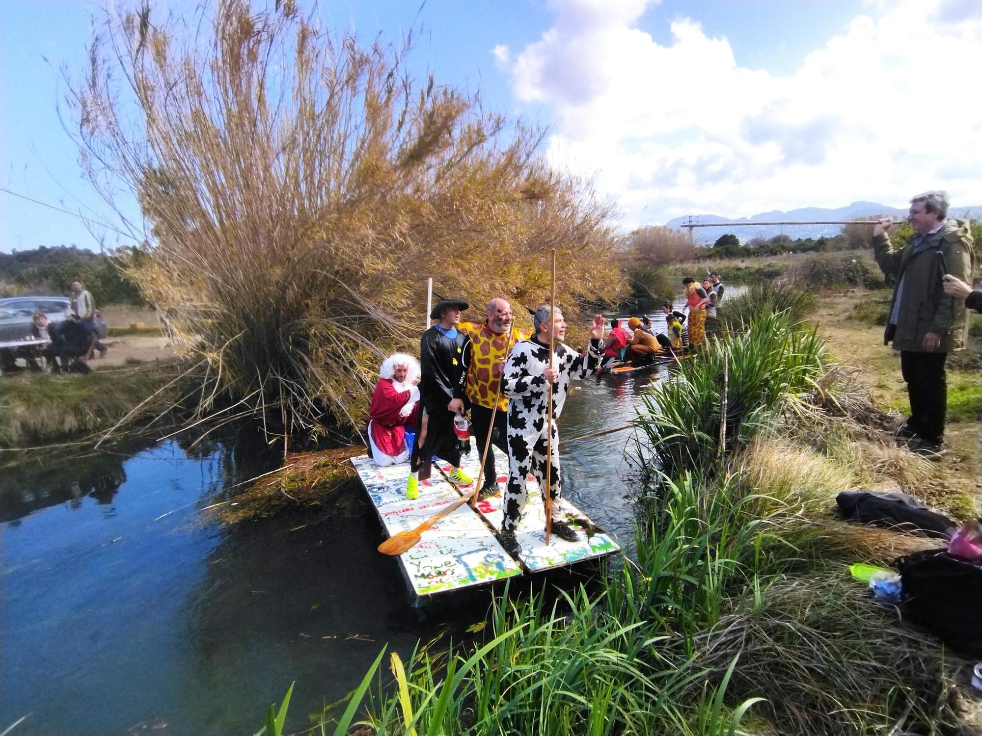 El paisaje es extraordinario: fiesta sostenible en la Marjal de Pego