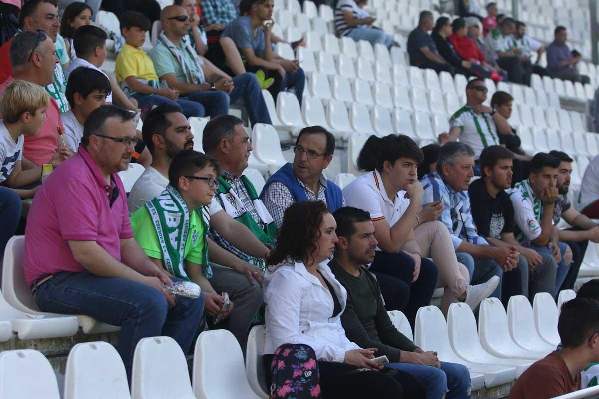 Así vivió la afición la derrota del Córdoba ante el Huesca