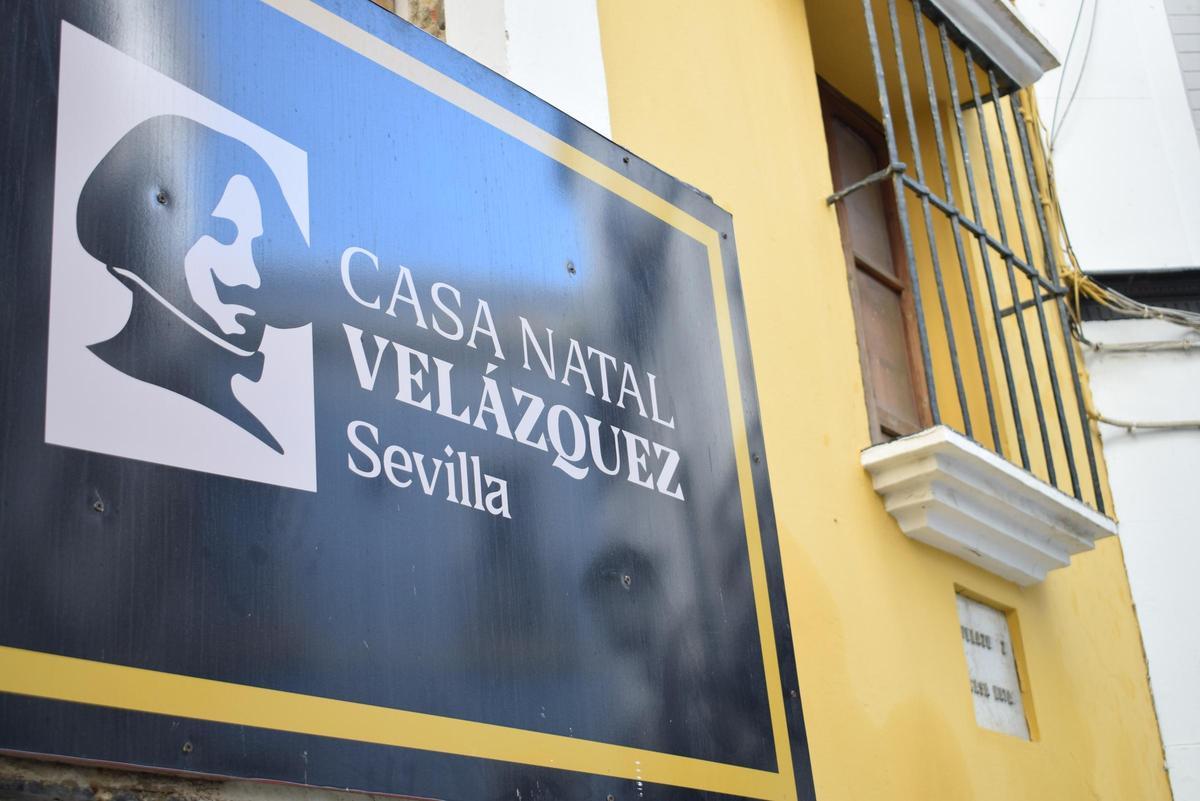 Detalle de la casa natal  de Velázquez.