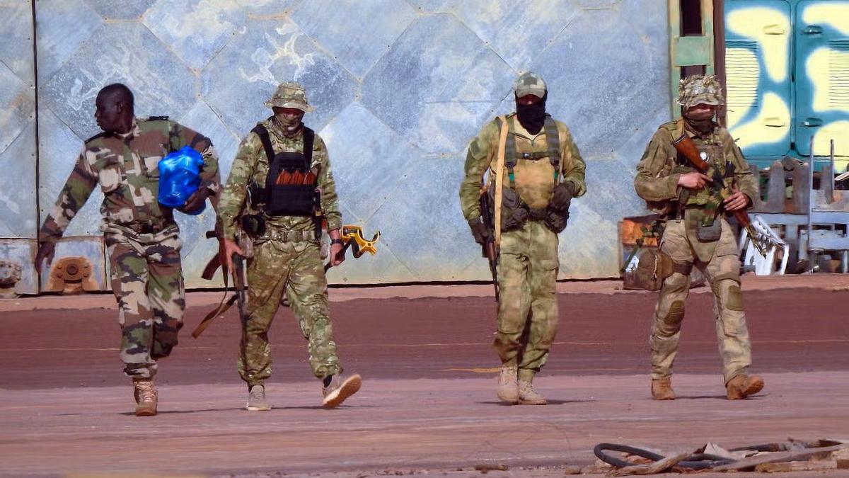 Militares del grupo ruso Wagner en Mali
