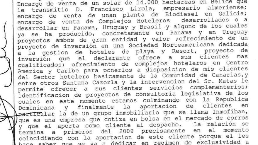 Declaración de Enrique Arnaldo en el caso Palma Arena.