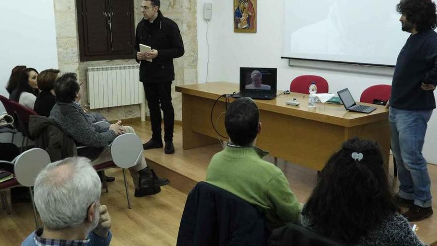 Lección de teología en San Atilano