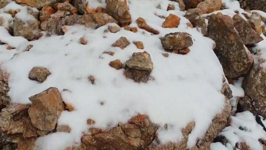 La nieve regresa a Mallorca a menos de dos meses para el verano