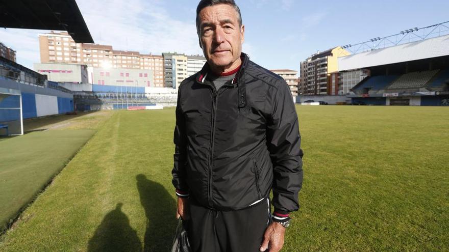 Paco Parreño, entrenador del Real Avilés