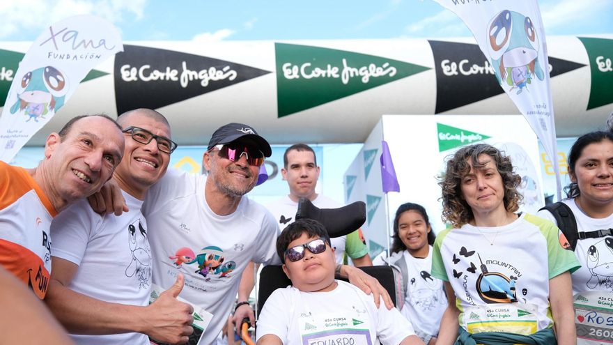 Meritxell Soler,  segona a la Cursa solidària del Corte Inglés