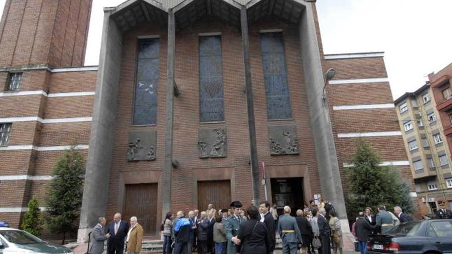 La iglesia de los Padres Pasionistas de Mieres.