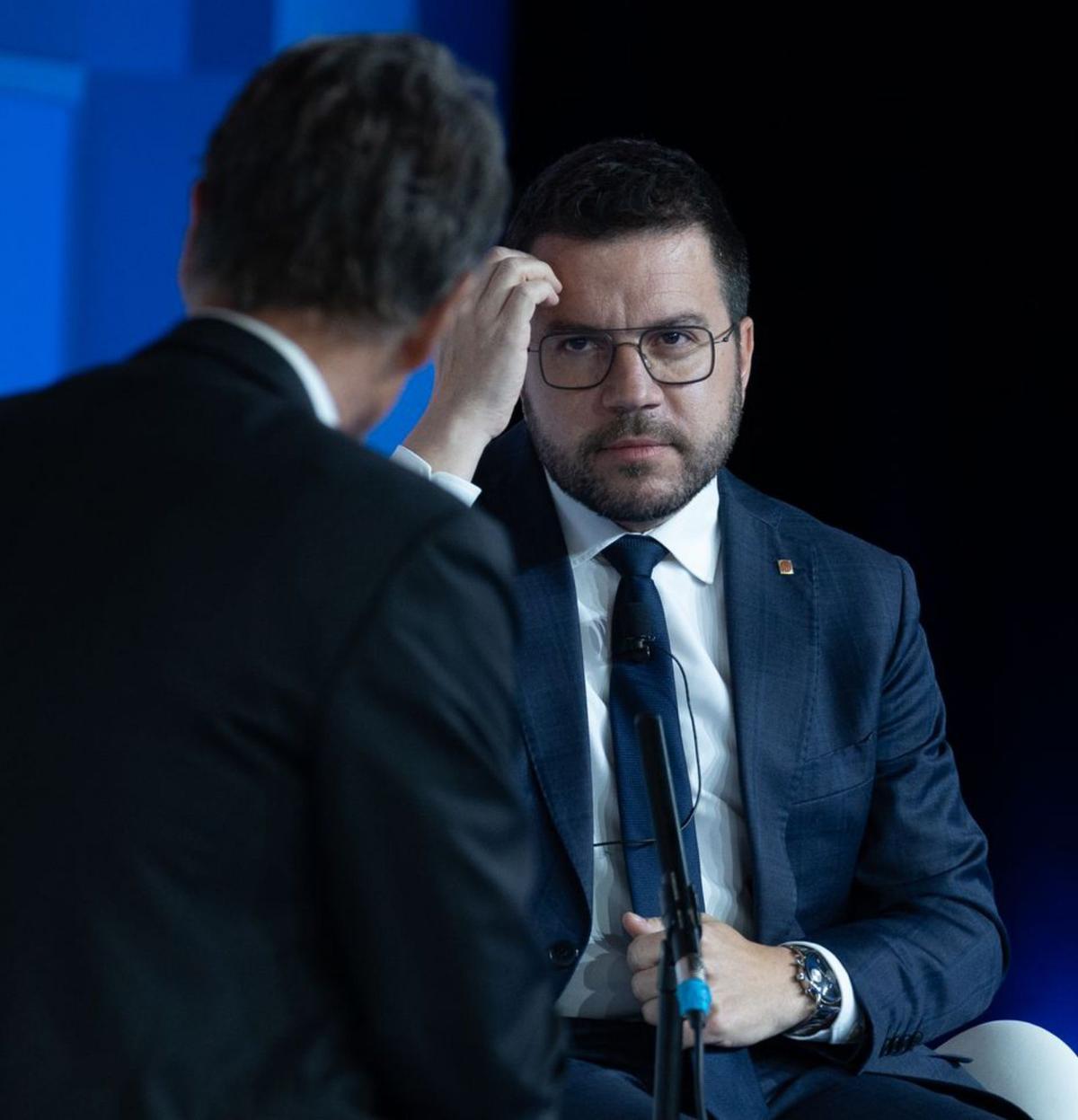 Aragonès reclama al proper president un nou finançament Aragonès reclama al proper president un nou finançament