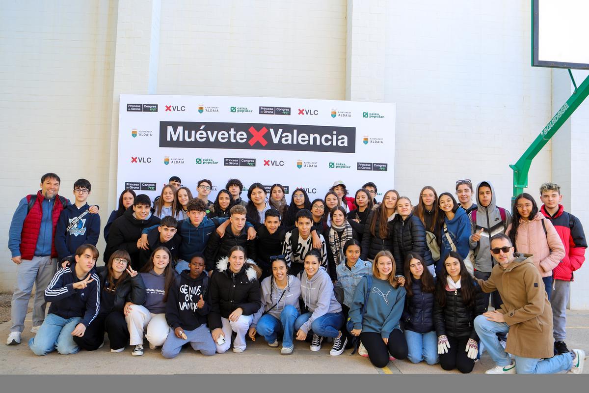 Asistentes al evento joven, "Muévete x Valencia"
