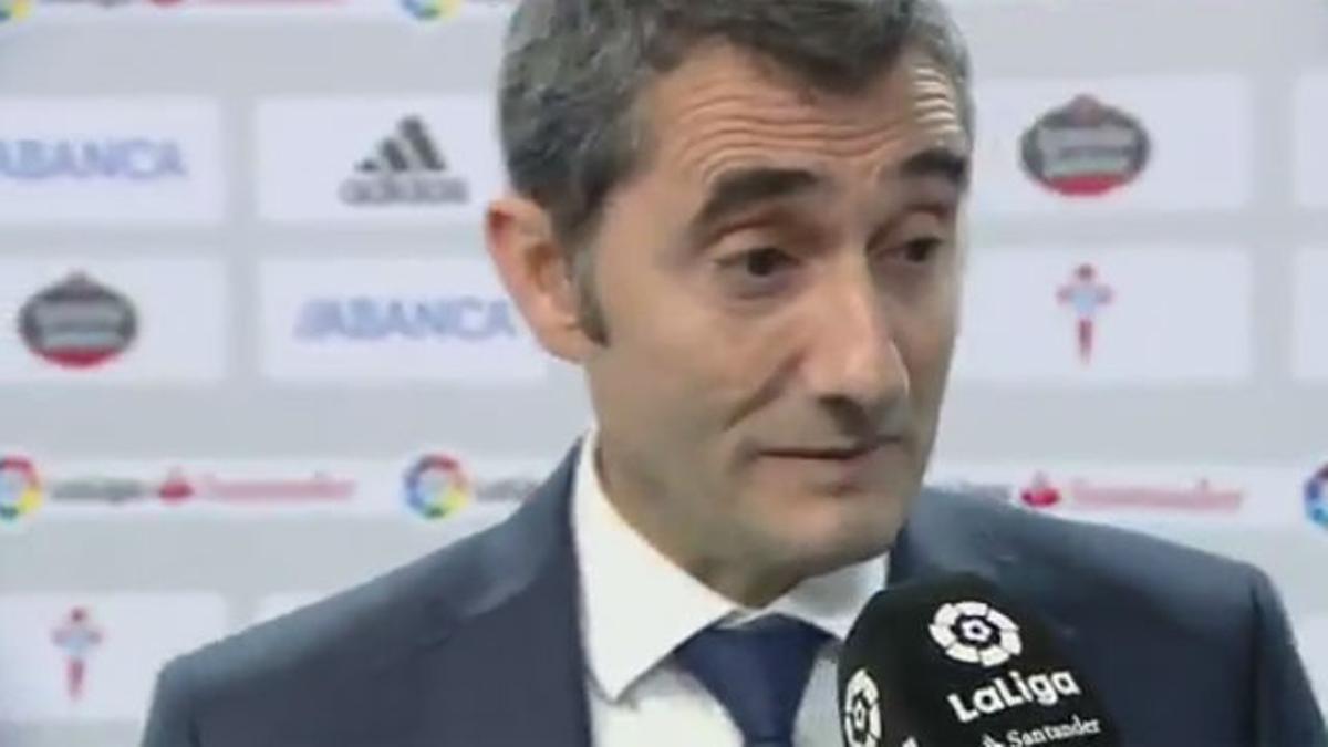 Valverde: El empate es justo