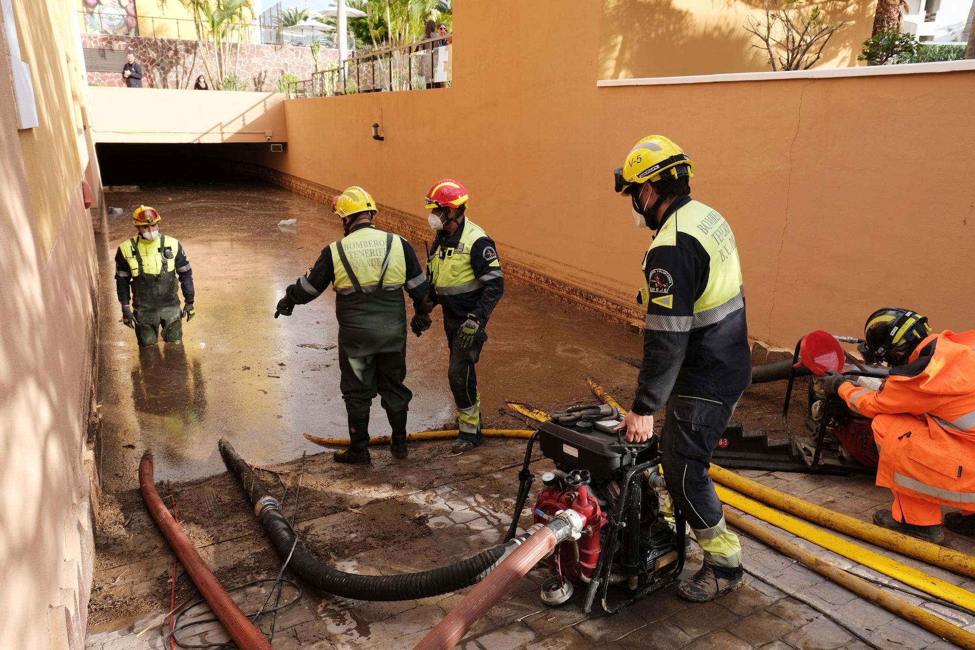 Inundaciones en Arona