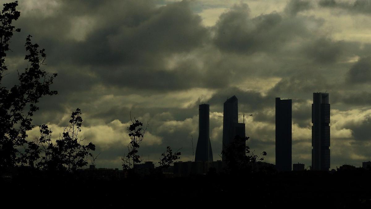 An image of the Cuatro Torres, in Madrid. An image of the Cuatro Torres, in Madrid.