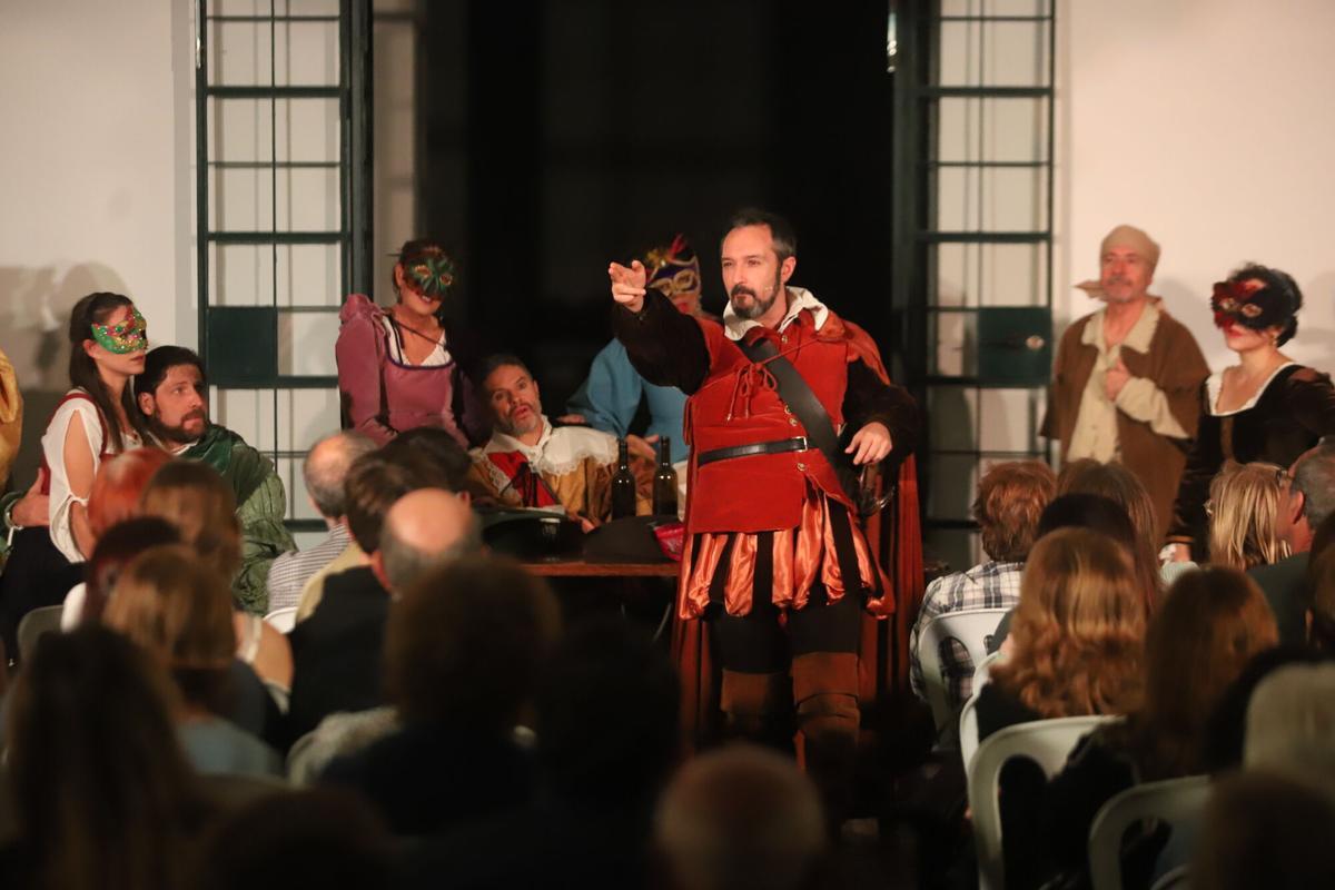 Don Juan Tenorio, representación que será llevada a escena por la compañía de teatro clásico Córdoba Teatro Par en el Palacio de la Merced. Diputación Provincial