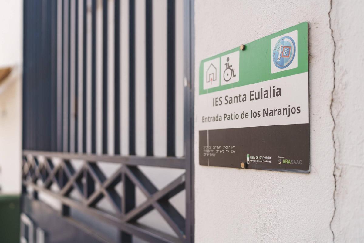 Así se desarrolla la PAU en el Instituto Santa Eulalia de Mérida