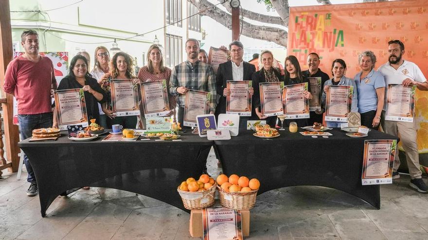 La naranja protagoniza la oferta gastronómica de San Gregorio