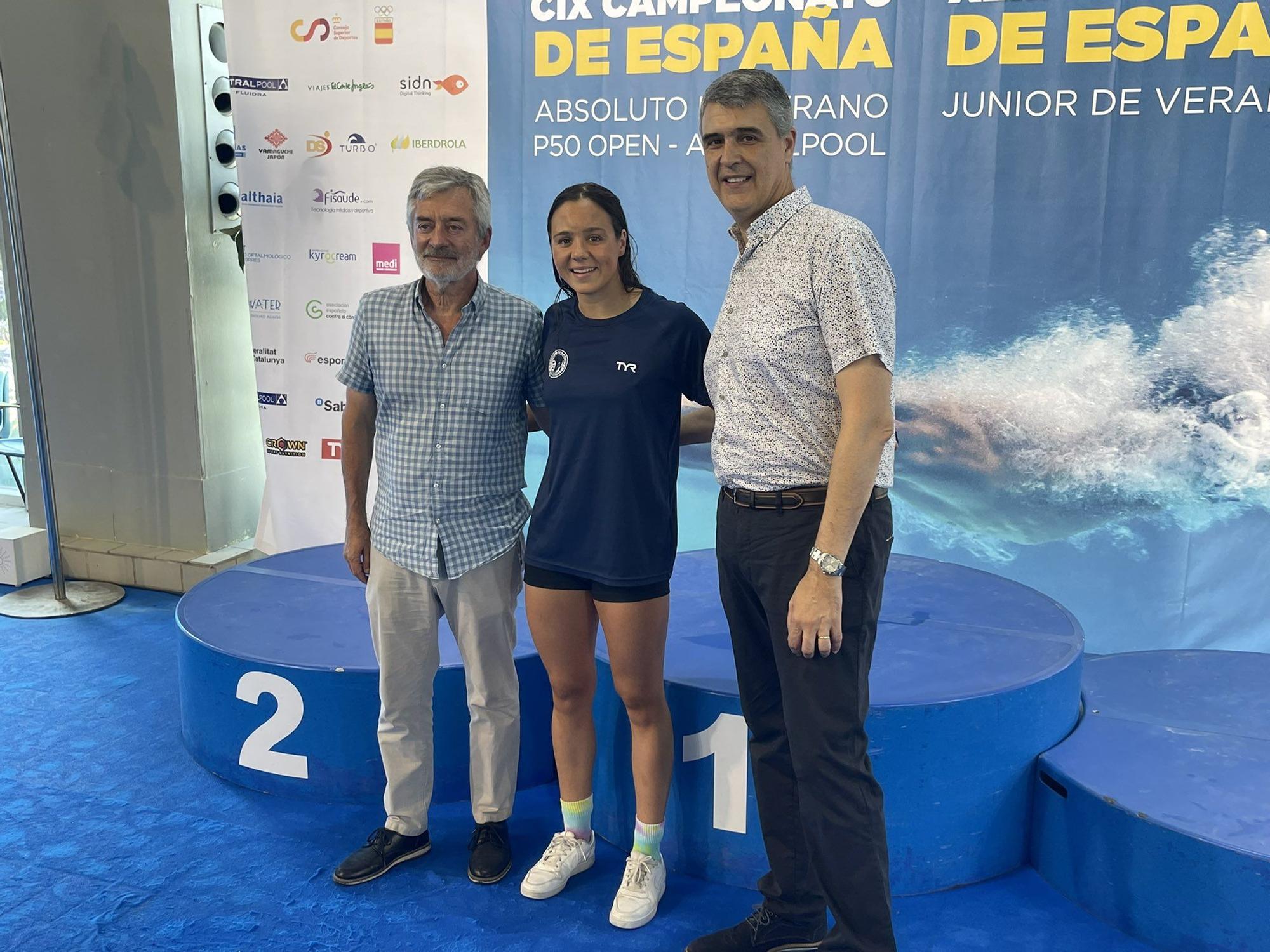 Cata Corró se despide en los Campeonatos de España de natación