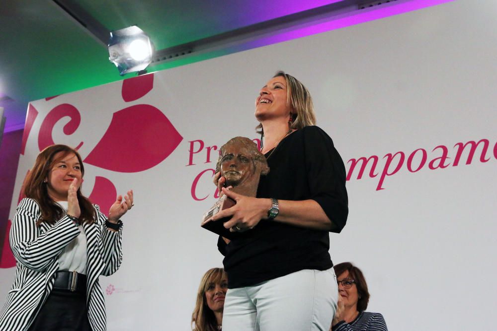 Acto de entrega de los premios Clara Campoamor