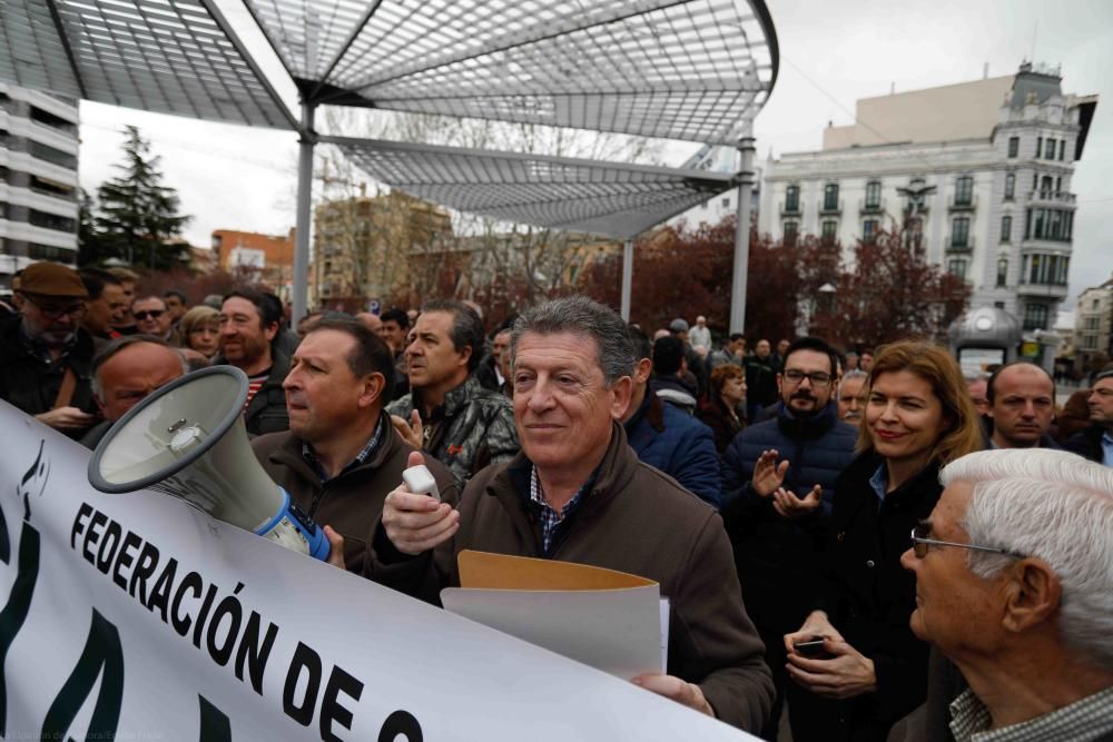 Manifestación cazadores