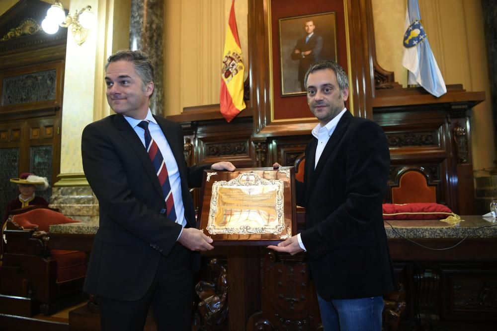 Alberto Martí, Hijo Adoptivo de A Coruña