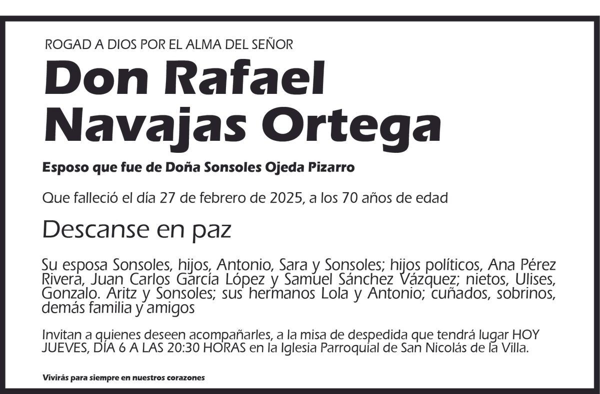 Rafael Navajas Ortega