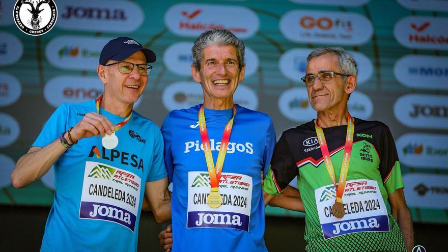 Doble podio nacional en trail running para Jose Máñez, del Club Atletisme Gandia Alpesa