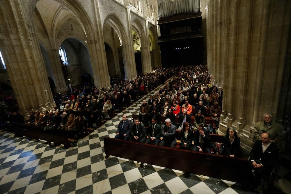 Misa de Ramos en la catedral de Oviedo