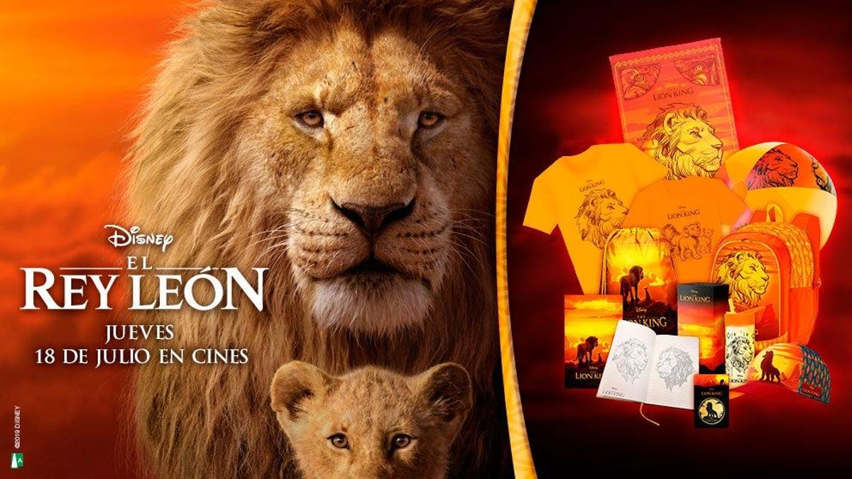 Cartel del pasatiempo de 'El Rey León'