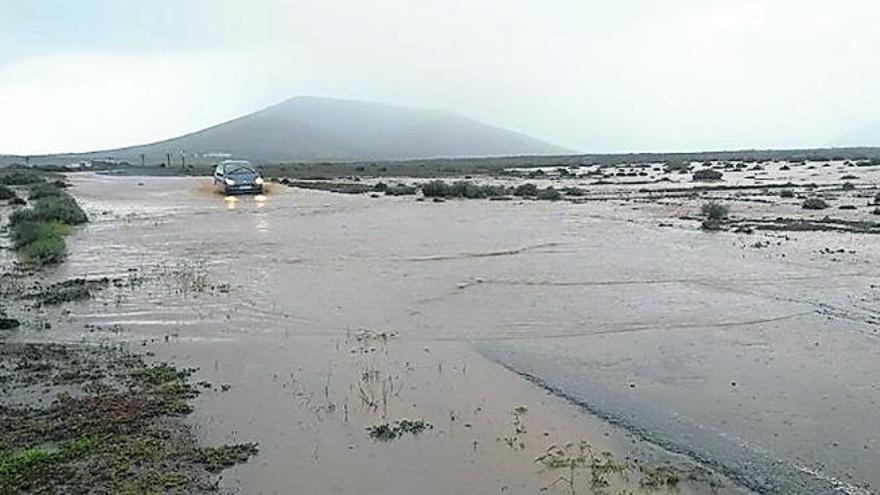 La Geria y Nazaret son las áreas más beneficiadas por las lluvias